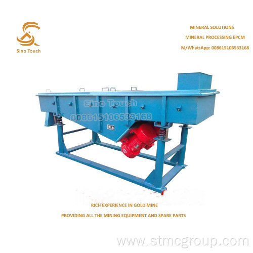 Linear Vibrating Screen For Gold Ore